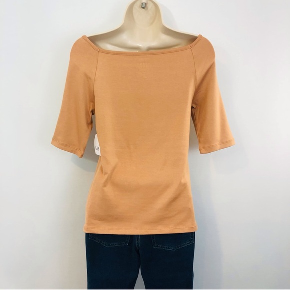 NWT Gap Modern T Carmel Tan - Picture 2 of 16